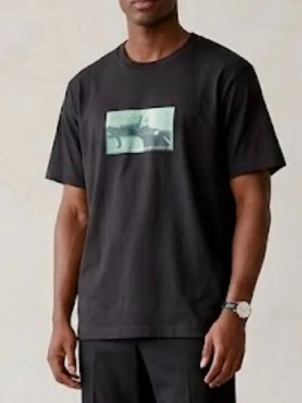 Uniqlo Matrix UT Graphic Black Neo Bullet Time Double Sided Tee Size XL - Picture 2 of 7